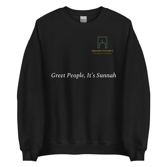 Greet People Crewneck