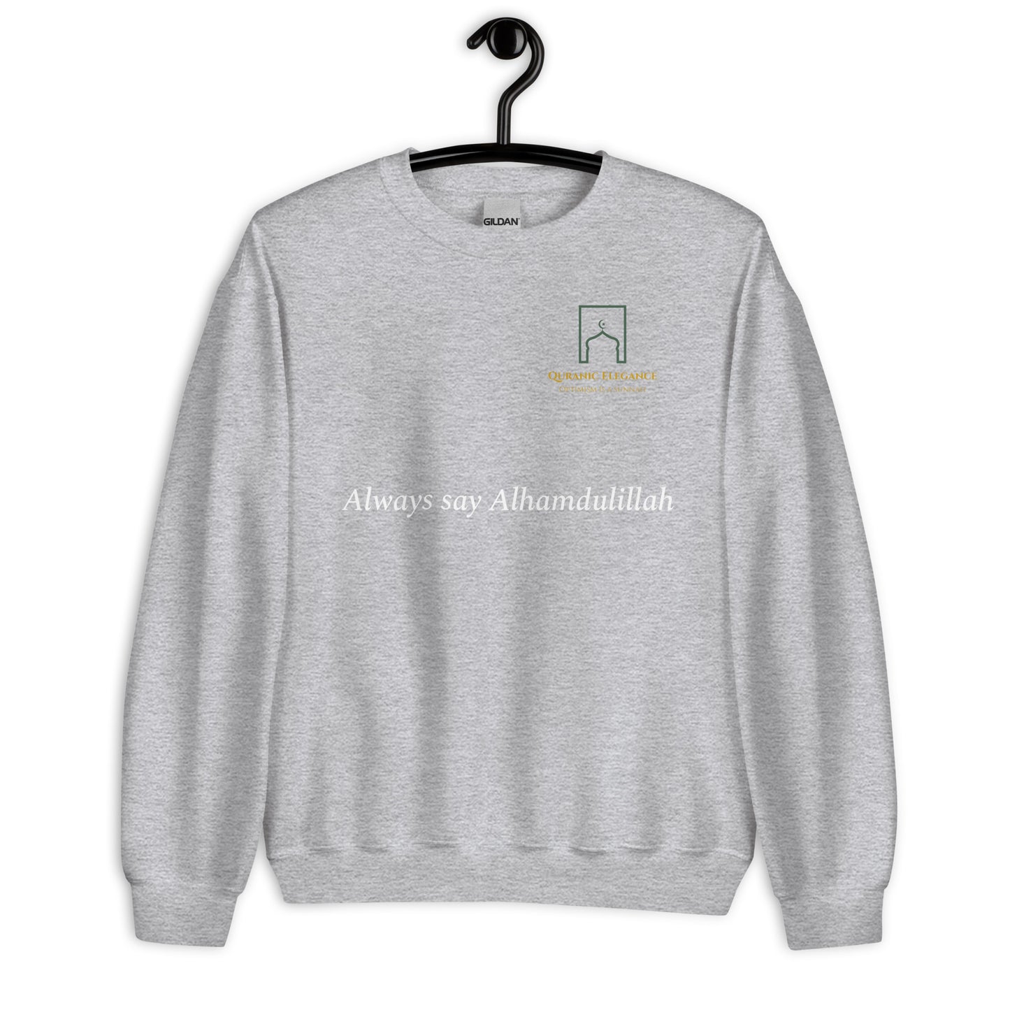 Always Say Alhamdulillah Crewneck